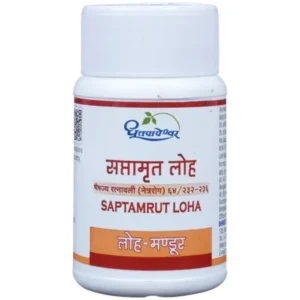 Dhootapapeshwar Saptamrut Loha (60Tab)