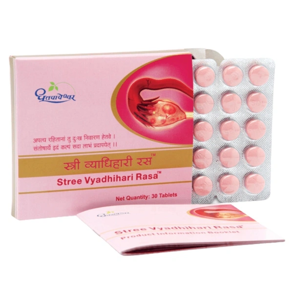 Dhootapapeshwar Stree Vyadhihari Ras (30Tab)