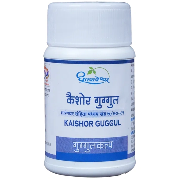 Dhootapapeshwar Kaishor Guggul (60Tab)