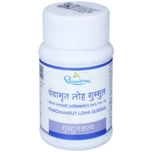 Dhootapapeshwar Panchamrut Loha Guggul (60tab)