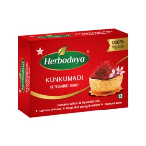 Herbodaya Kunkumadi Glycerine Soap (125gm)