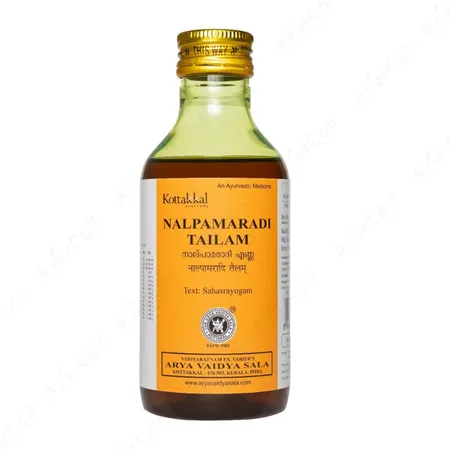 Arya Vaidya Sala Kottakkal Nalpamaradi Tailam (200ml)