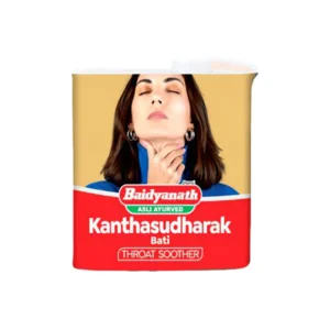 Baidyanath Jhansi Kanthasudharak Bati – 6 gm