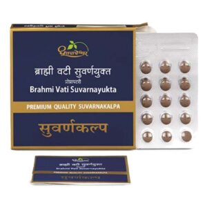Shree Dhootapapeshwar Dhootapapeshwar Brahmi Vati (Swarna Yukt) (Premium) (30tab)