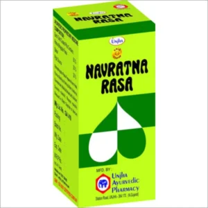 Unjha Ayurvedic Pharmacy Unjha Navratna Ras (Gold Coated) (20tab)