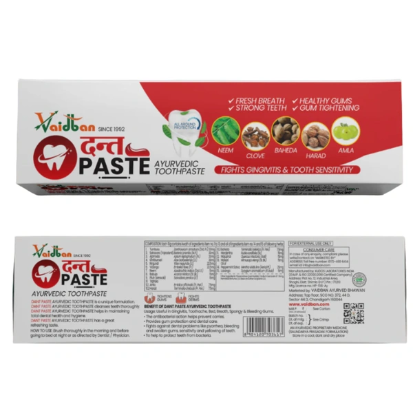 Vaidban Dant ToothPaste (100gm)