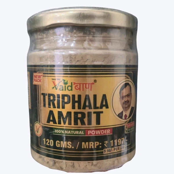 Vaidban Triphala Amrit Fine Powder/ Churna (120gm)