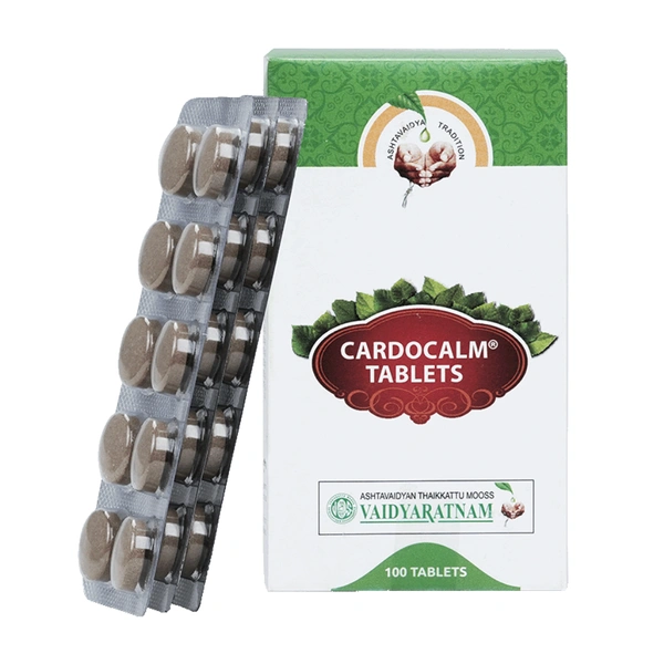 Vaidyaratnam Cardocalm Tablets (100tab)