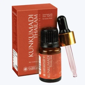 Vaidyaratnam Kunkumadi Thailam (10ml)