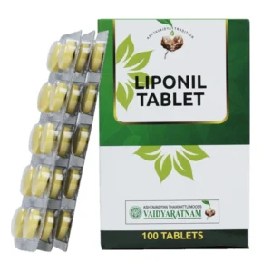 Vaidyaratnam Liponil Tablets (100tab)