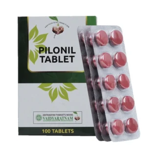 Vaidyaratnam Pilonil Tablets (100tab)