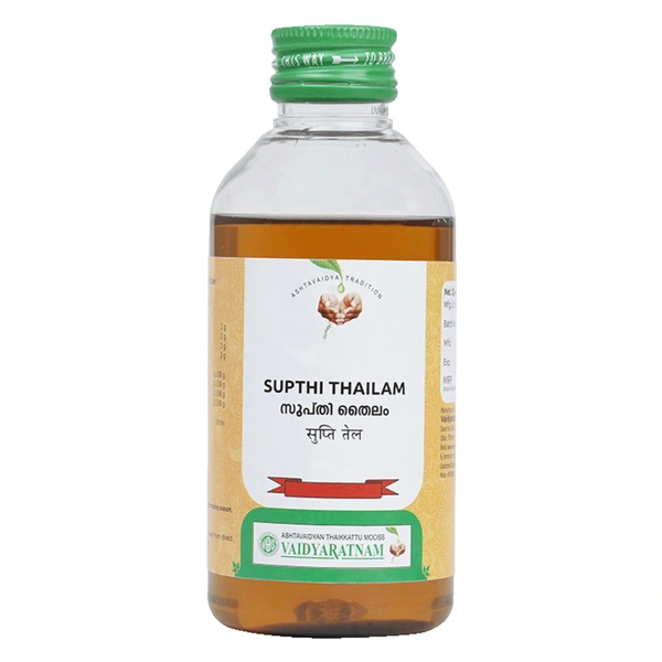 Vaidyaratnam Supthi Thailam (200ml)