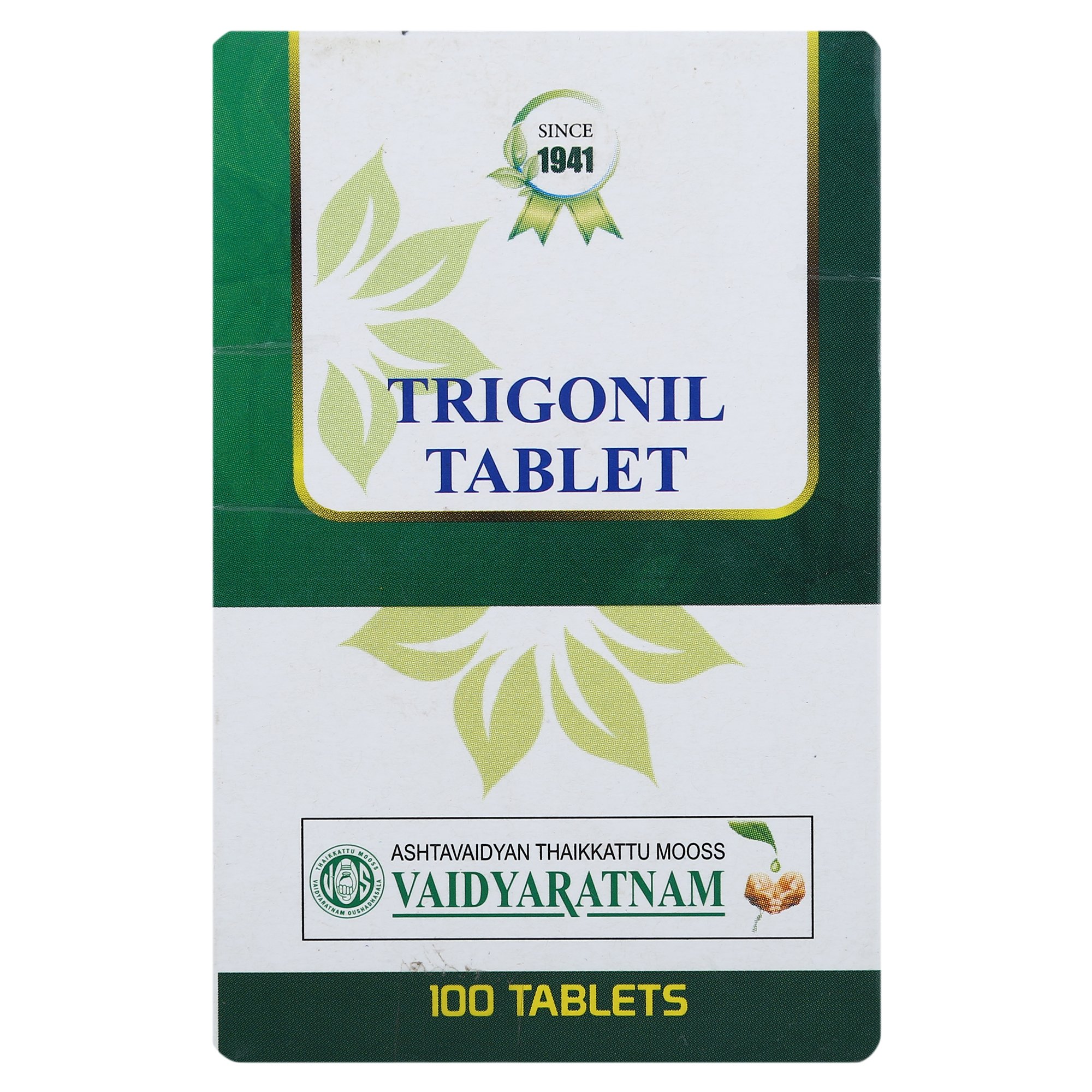 Vaidyaratnam Trigonil Tablets (100tab)