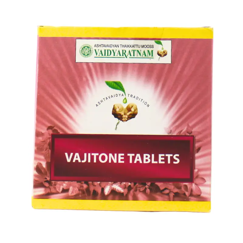 Vaidyaratnam Vajitone Tablet - 100 Tablets